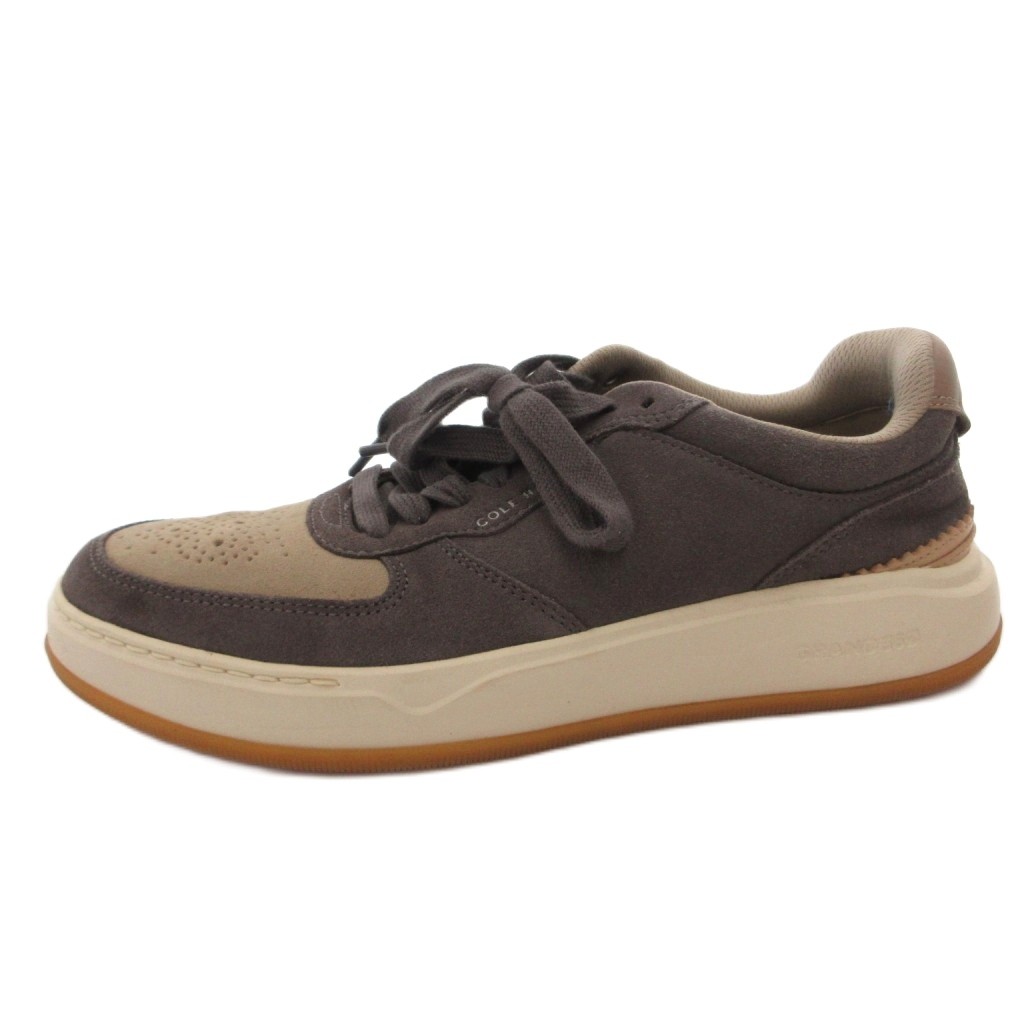 【中古】電話を掛けるハーン COLE HAAN 地びた労働者階級 クロスオーバー スニーカー シューズ US8.5 ベージュ C35280 /FF メンズ 【ベクター 古着】 260528