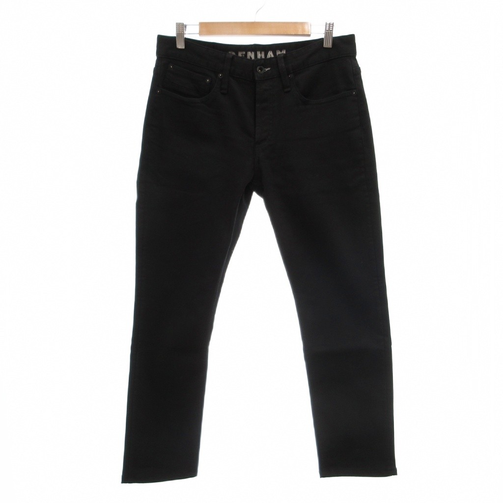 【中古】デンハム DENHAM RAZOR SLIM FIT デニムパンツ ジーンズ W30 L32 黒 ブラック スリムフィット 01-21-07-11-047 /TQ メンズ 【ベクトル 古着】 260628|ブランド古着の買取販売ベクトル