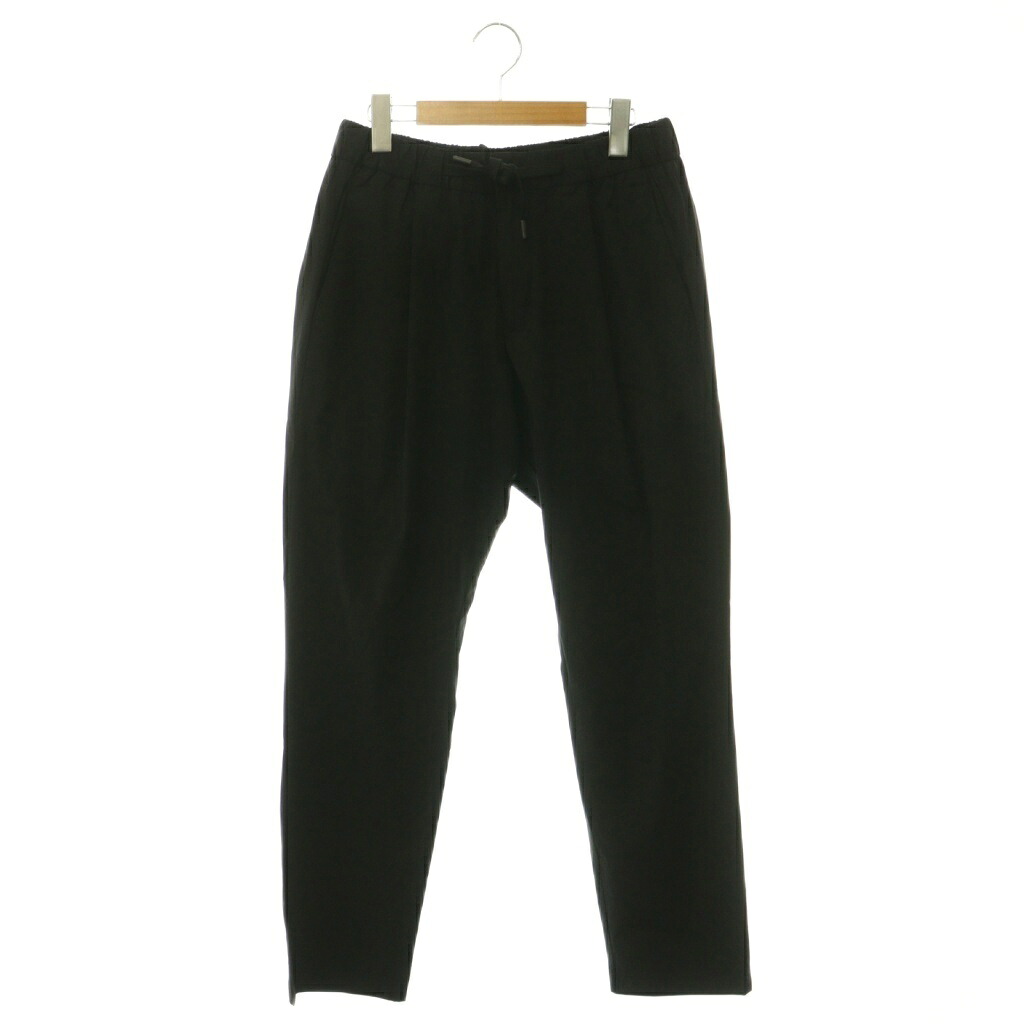 【中古】ヘルノ HERNO Laminar パンツ ストレッチ テーパード イージー ナイロン L 黒 ブラック /HS メンズ 【ベクトル 古着】 260714｜ブランド古着の買取販売ベクトル