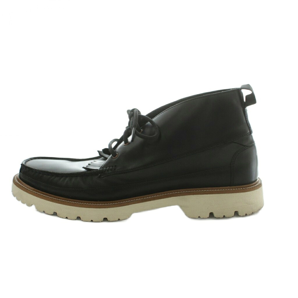【中古】コールハーン COLE HAAN AMERICAN CLASS KLT タッセル チャッカブーツ レザー 10M 27.5cm 黒 ブラック C36313 /MI メンズ 【ベクトル 古着】 260715|ブランド古着の買取販売ベクトル
