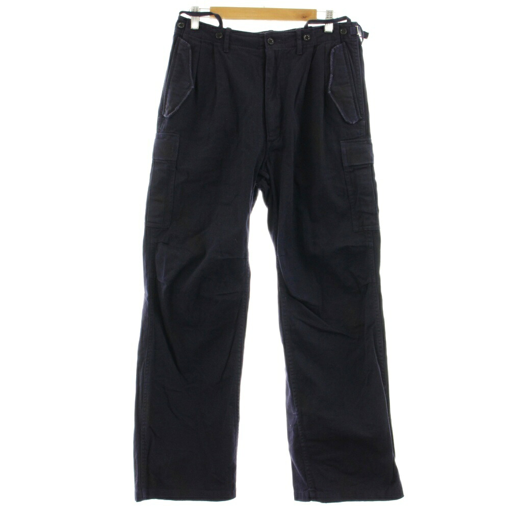 【中古】ダイリク DAIRIKU 23SS Vintage Wash Cargo Pants ヴィンテージ ウォッシュ カーゴパンツ ジップフライ L 紫 パープル B-6 /KU メンズ 【ベクトル 古着】 260203