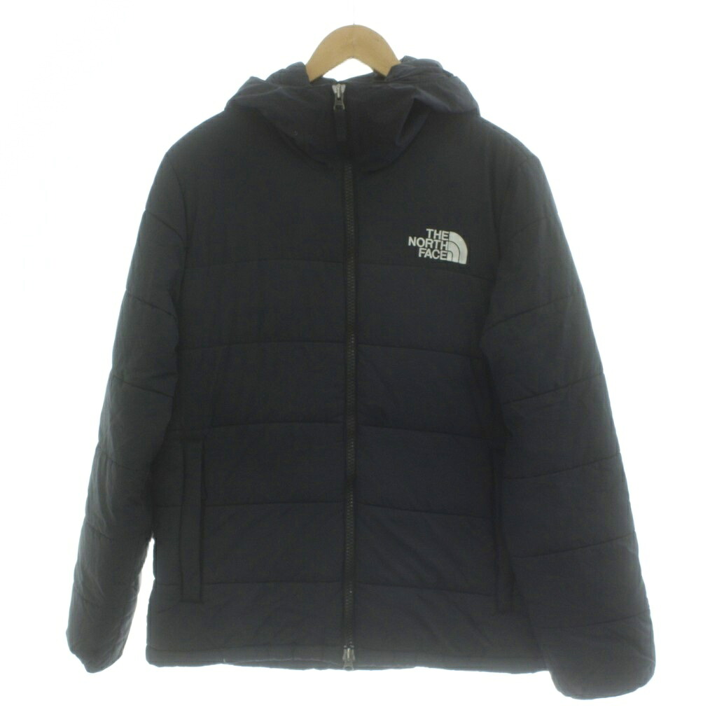 【中古】ザノースフェイス THE NORTH FACE Trango Parka 中綿上衣 厚地の外套 L 黒 黒いこと 長袖 ロゴタイプ刷り上げる ボンネット付き添い人 NY81831 /GP メンズ 【ベクター 古着】 260418