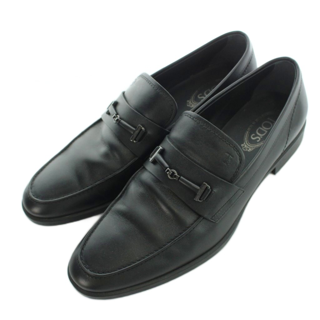 【中古】トッズ TOD'S ビットローファー レザー 11 30cm 黒 ブラック /YI22 メンズ 【ベクトル 古着】 260514｜ブランド古着の買取販売ベクトル