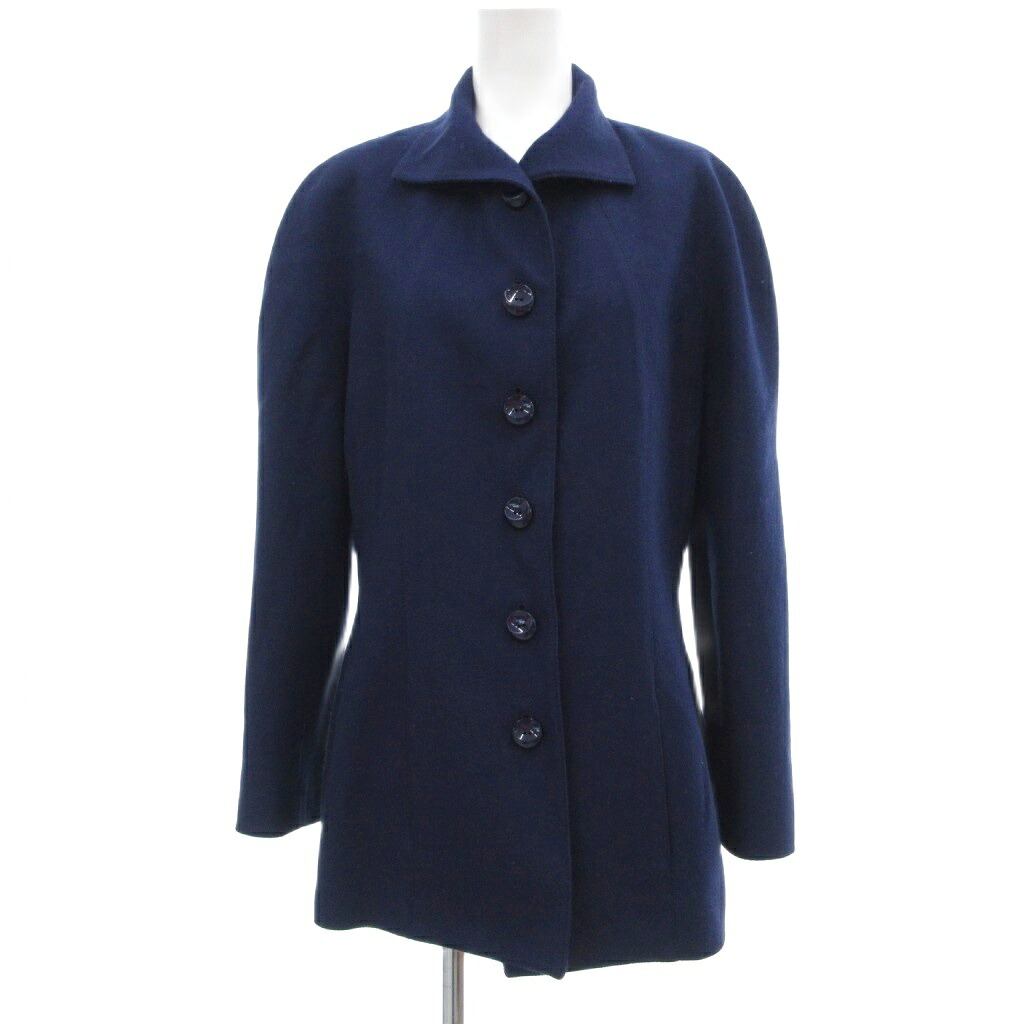 【中古】ヴァレンティノ ガラヴァーニ VALENTINO GARAVANI Boutique ウール ジャケット バルカラー 10 紺 ネイビー /UO ■GY06 レディース 【ベクトル 古着】 260428|ブランド古着の買取販売ベクトル