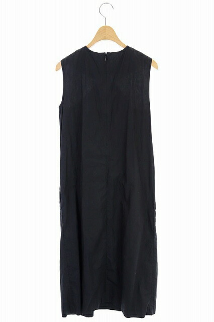 中古 ジョンローレンスサリバン John Lawrence Sullivan ノースリーブ ワンピース タイト 膝丈 X 黒 ブラック Os レディース ベクトル 古着 Magazinpegas Cz