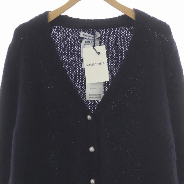 未使用品 マディソンブルー MADISONBLUE MOHAIR HS Vネック 221122