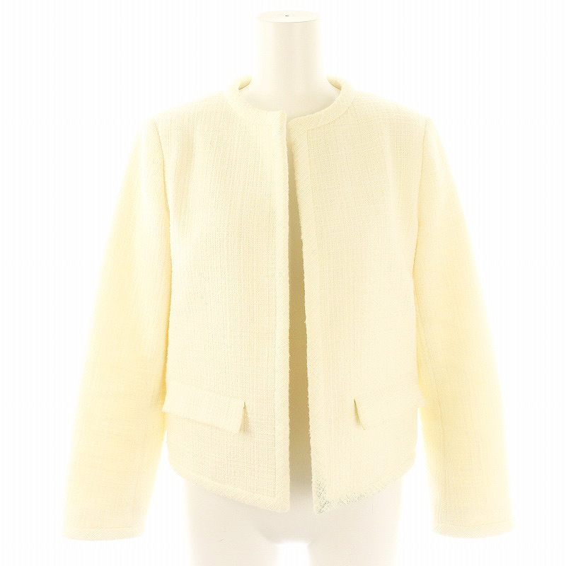 楽天市場】【中古】Theory23AW「Holiday Tweed PKT Crop JKT」ノー