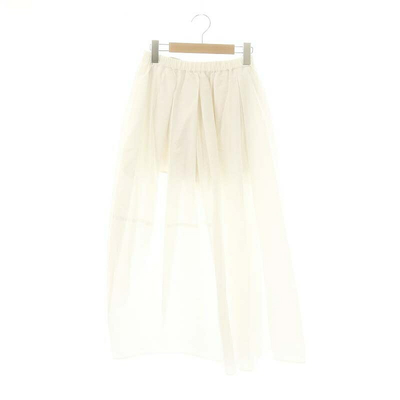 【試着のみ】ナゴンスタンス カーブスカート　サイズM orb skirt（470IA431－0441） | nagonstans