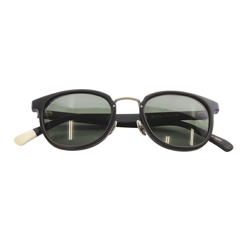 【中古】ブランク BLANK for newneu サングラス 48□21-145 黒 ブラック BM002 /SR35 メンズ 【ベクトル 古着】 250520