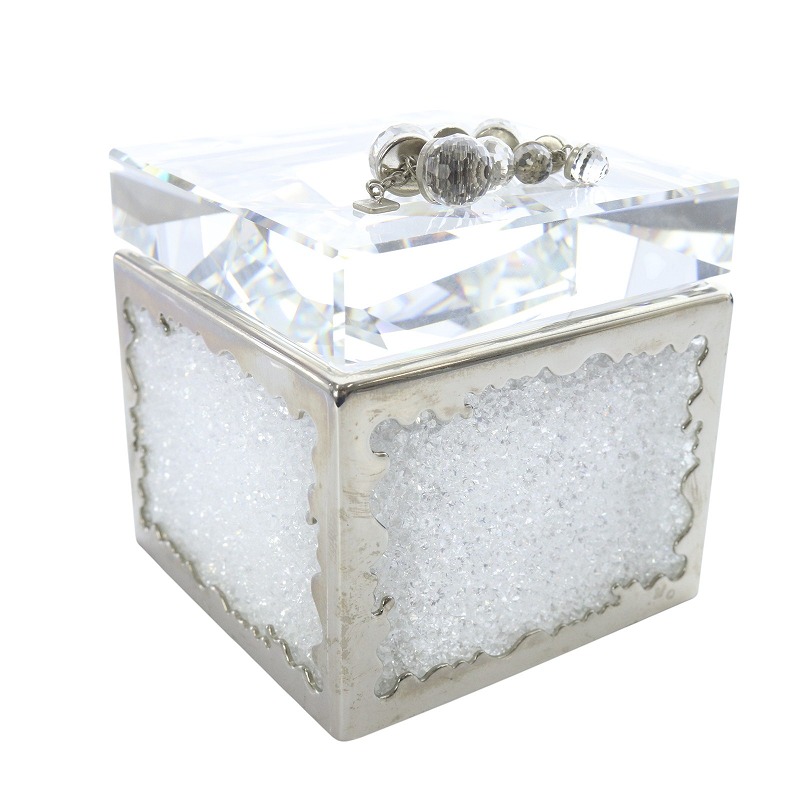 美品✨スワロフスキー BOX ケース アクセサリーAmbiray ボックス Swarovski Ambiray Multipurpose Box Stainless Steel Crystal