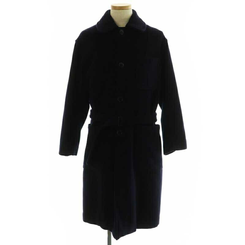 楽天市場】【中古】 COMOLI (コモリ) 中綿ショールカラーコート 3