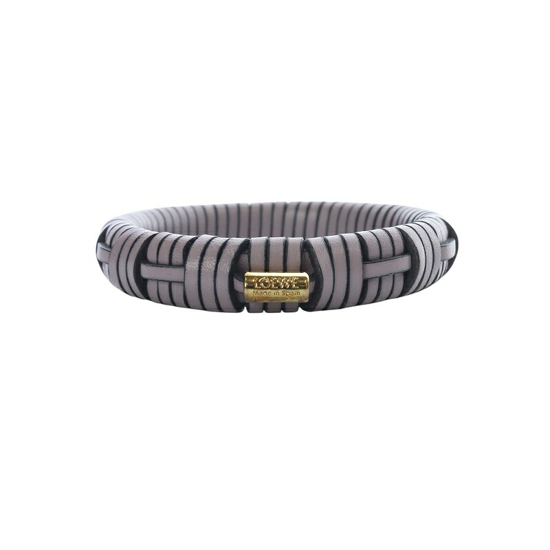 楽天市場】ロエベ LOEWE バングル ブレスレット Lロゴ ゴールド