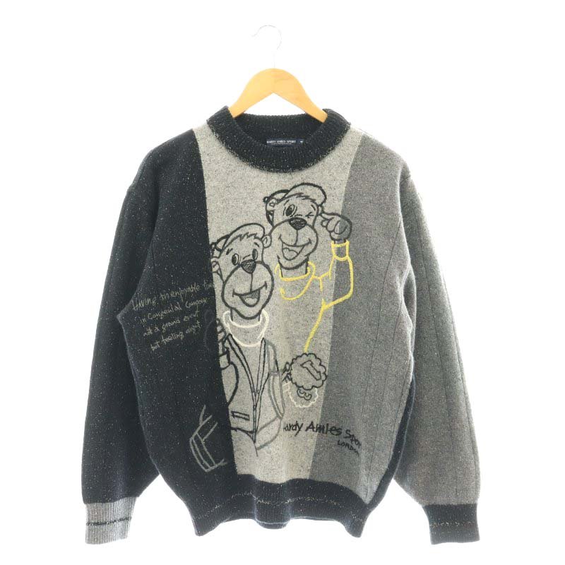 ヴィンテージHARDY AMIES デザインニット【Ｍ】刺繍 レトロ 古着 秋冬 2025年最新】ハーディエイミス セーターの人気アイテム - メルカリ