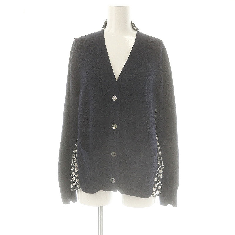 楽天市場】sacai サカイ 21AW Suiting Knit Cardigan スーチング