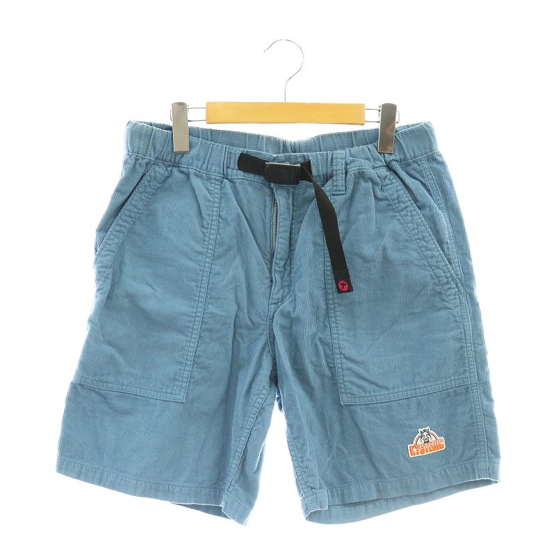 【ヒステリックグラマー】ヘリンボーンストレッチサスペンダー付カーゴホットパンツ HYSTERIC GLAMOUR（ヒステリックグラマー）の「ﾍﾘﾝﾎﾞｰﾝｽﾄﾚｯﾁ