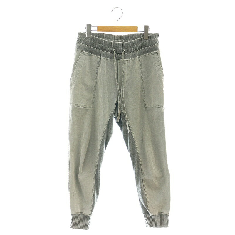 楽天市場】JAMES PERSE 裾リブジャージーパンツ