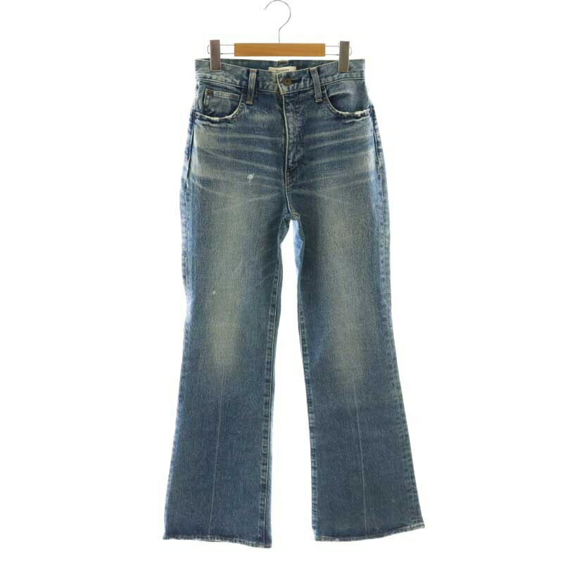 楽天市場】【中古】moussy MVS FLARE フレアデニムパンツ