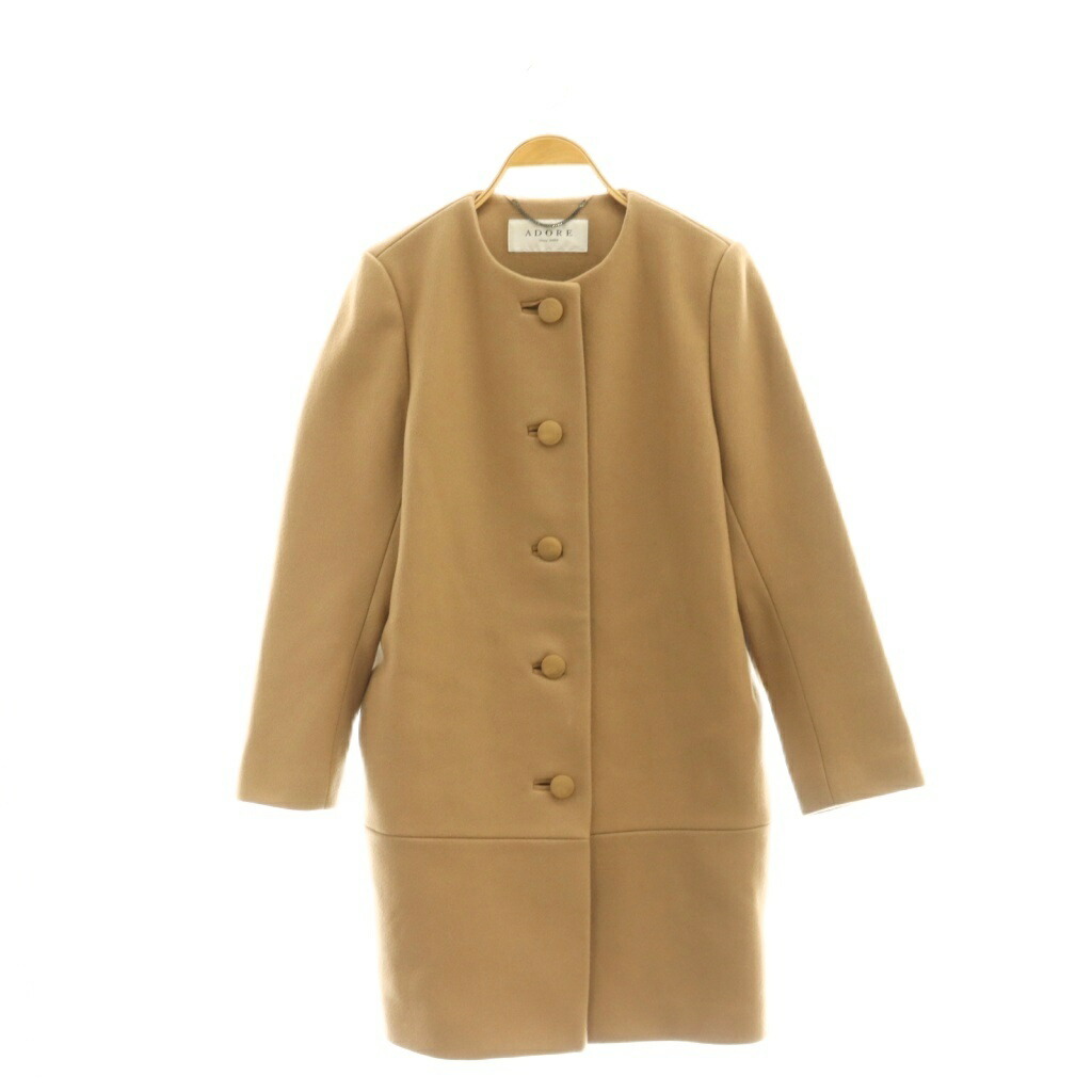 楽天市場】【アドーア】ADORE ウール クレーターメルトンコート 531