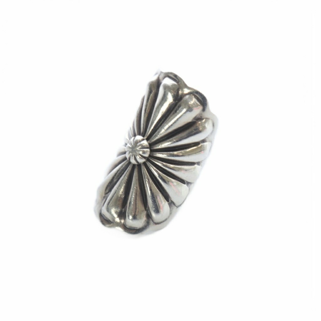 ダレル・キャドマン作　Star&Lightningスタンプワークリング　約15号 ダレル・キャドマン作 Star&Lightningスタンプワークリング 約15