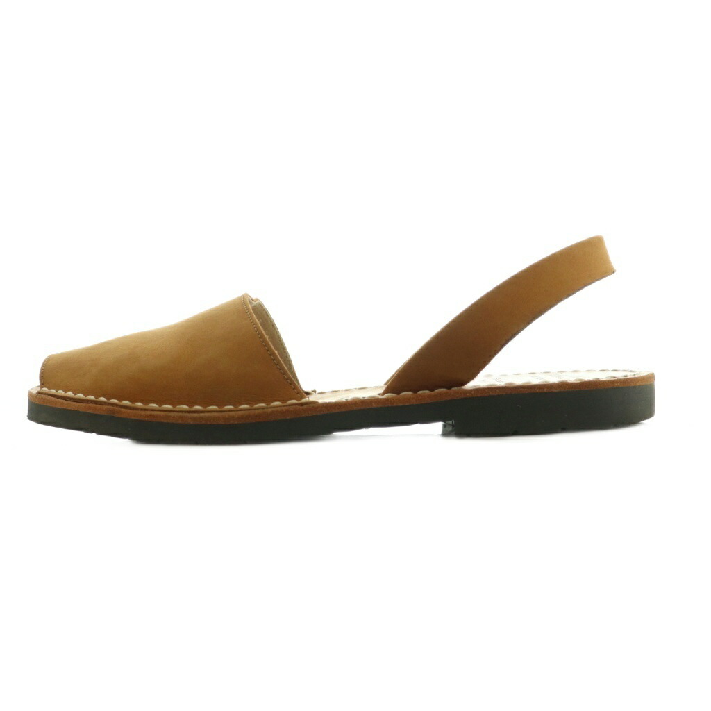 【新品、タグ付き】mibo スエードメノルカサンダル WOMEN size36 ブラウン 定価8，100円 ミボ サンダル　ビショップ ビームス等取扱い Bshop（ビショップ）の「miboスエードメノルカサンダル WOMEN