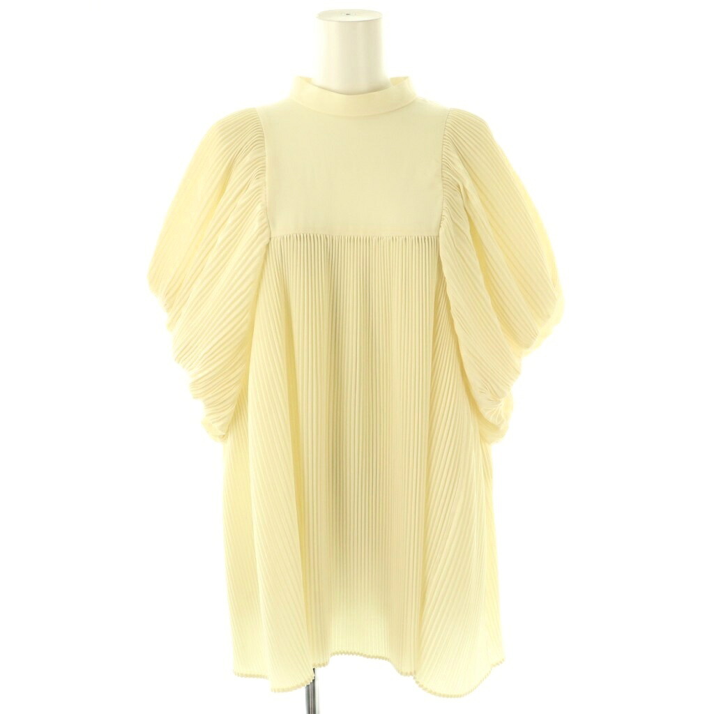 【中古】エンフォルド ENFOLD 25SS VOLUME-SLEEVES PULLOVER ブラウス 半袖 プルオーバー 38 アイボリー /DO ■OS レディース 【ベクトル 古着】 250911｜ブランド古着の買取販売ベクトル 10,318円