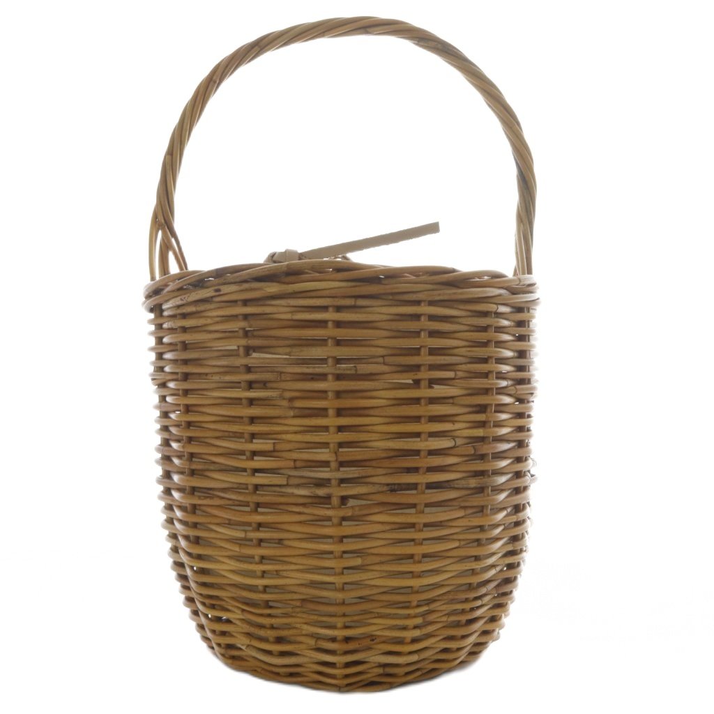 MANIMARIS ブラック かごバッグ レギュラーサイズ MANIMARIS ブラック かごバッグ レギュラーサイズ