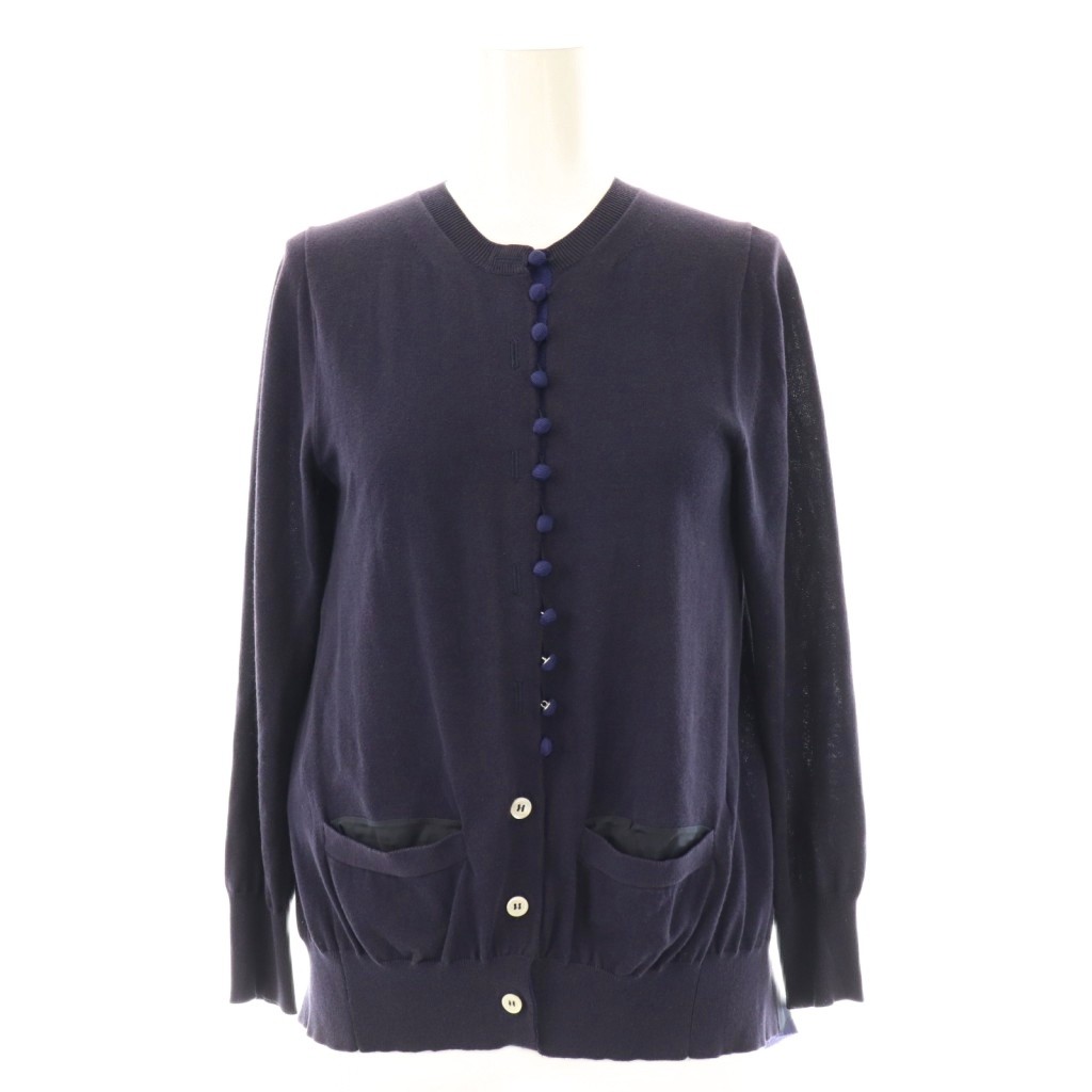 楽天市場】Sacai(サカイ) サイズ:3 レースドッキング ウール混