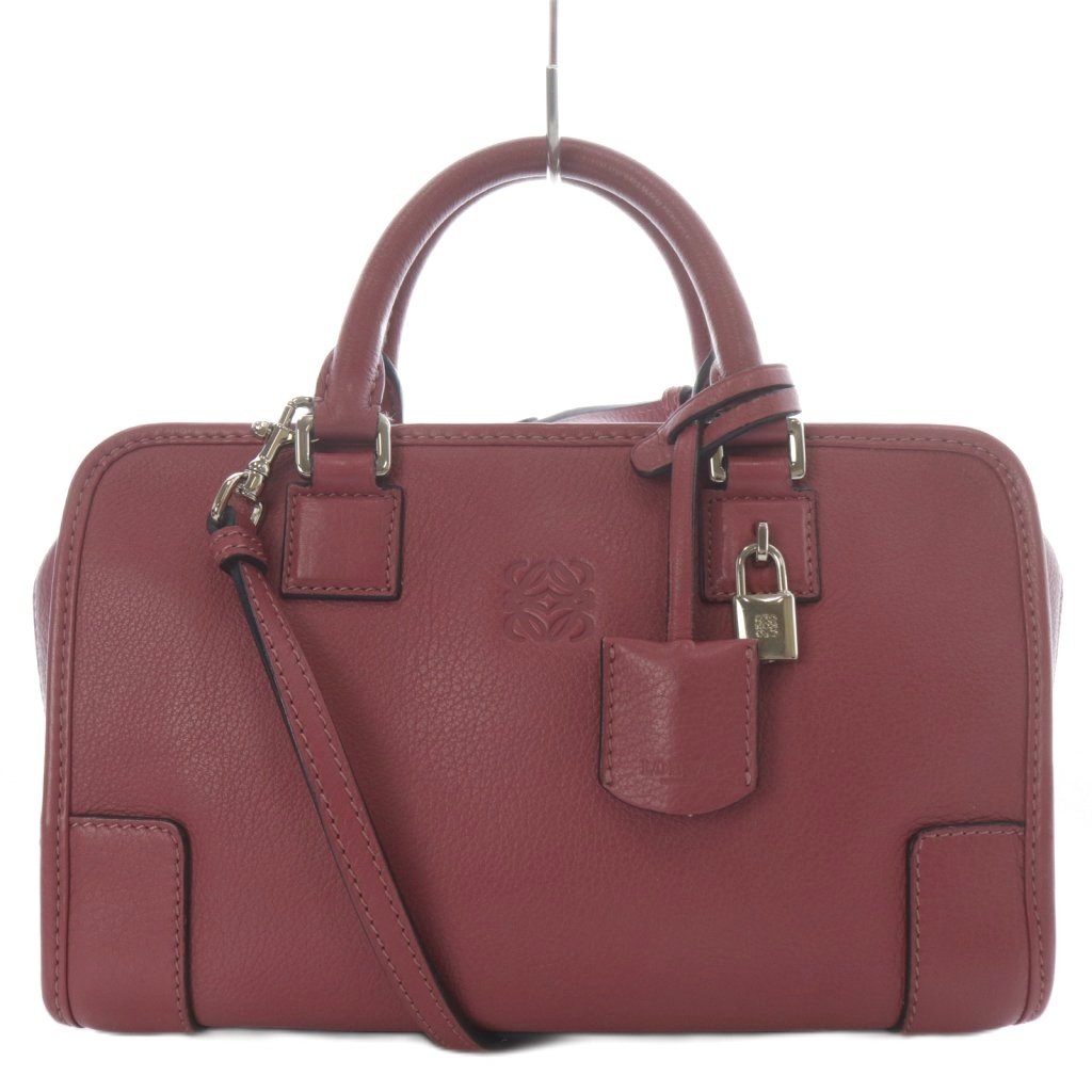 【美品】LOEWE (ロエベ)アマソナ　レディースバッグ LOEWE(ロエベ)』の人気バッグ『AMAZONA(アマソナ)』の縦長バッグが便利