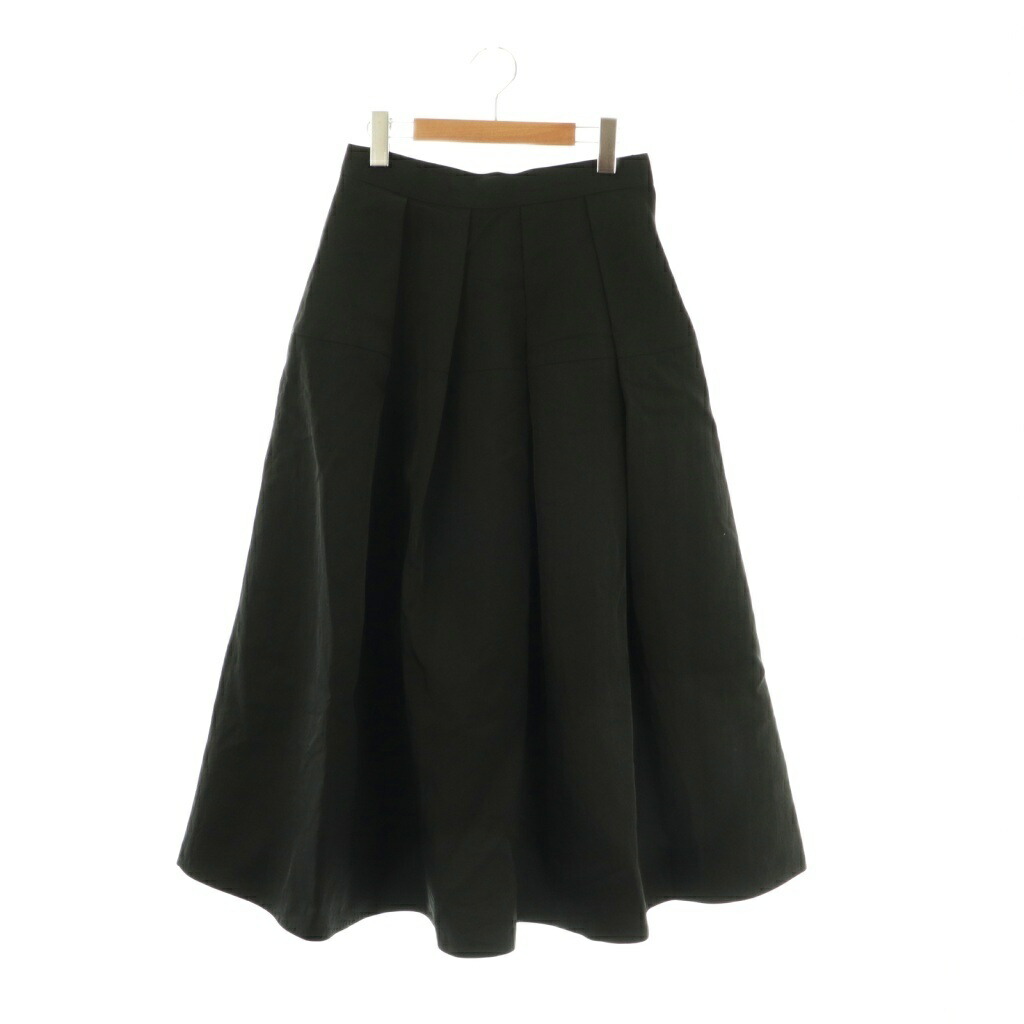 【中古】ムーサ ドゥーズィエム 社会階級 MUSE de Deuxieme Classe 25SS Beguiling スコート 太陽面爆発 ロング 36 黒いこと /DF ■os レディース 【ベクター 古着】 251105 レディースファッション-スカート