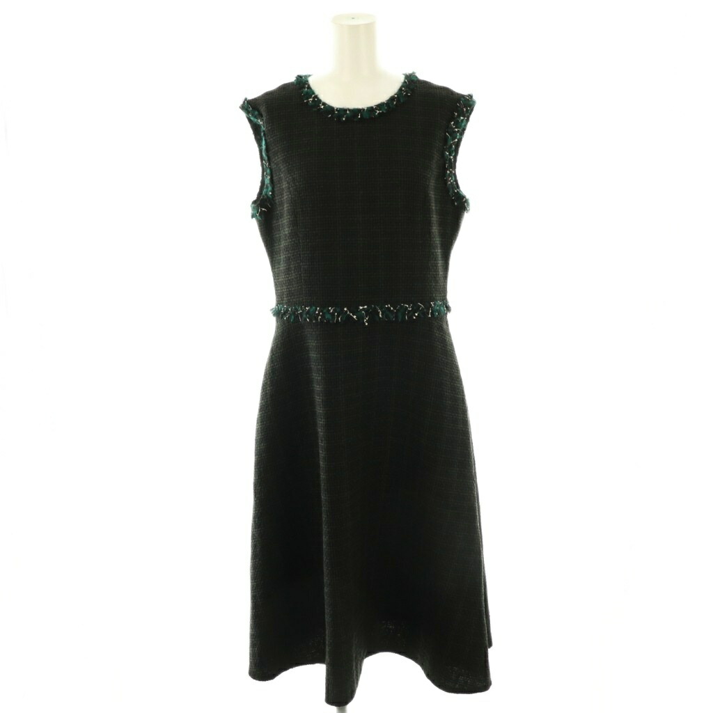 楽天市場】【ルネ】Rene ツイード アンサンブル ノーカラージャケット