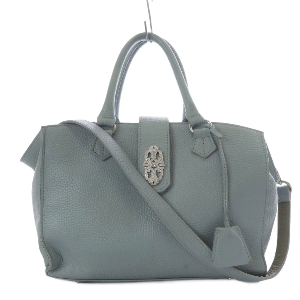 楽天市場】ADMJ アクセソワ 2WAYバッグ レザー エメラルドグリーン