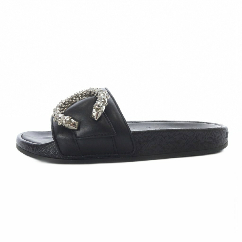 楽天市場】JIMMY CHOO ジミーチュウ サンダル ブラック 黒 サイズ:36