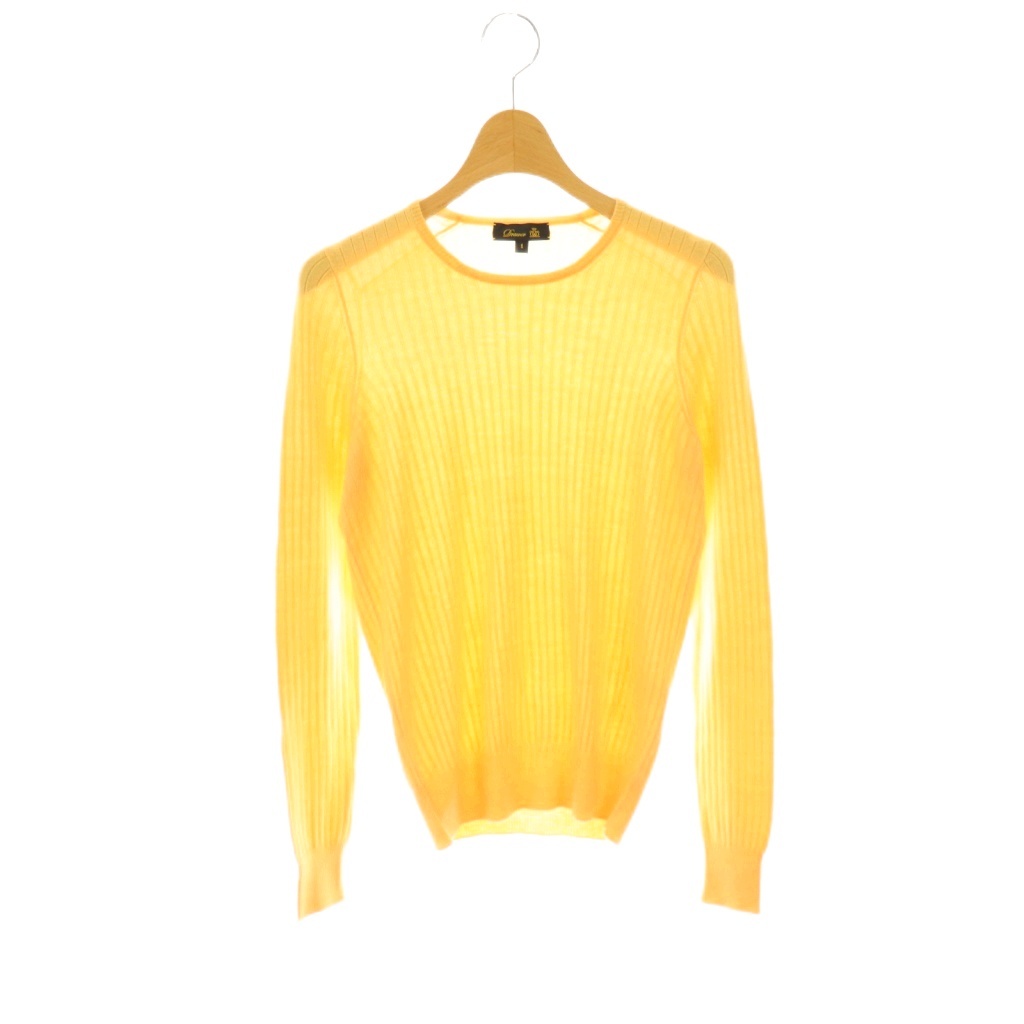 楽天市場】Drawer / ドゥロワー | 18G カシミヤシルクリブクルーネック