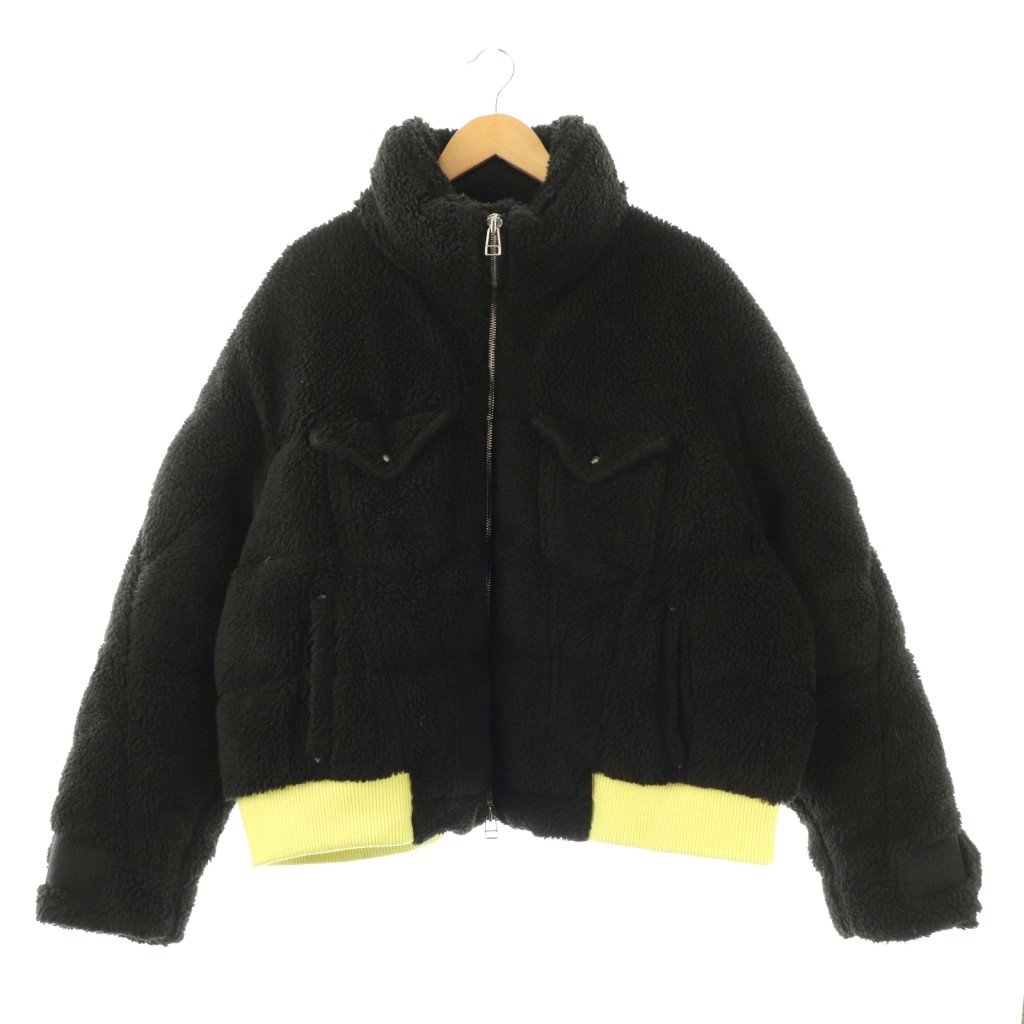 【中古】ファセッタズム FACETASM PIPPA-JK-M04 BOA DOWN JACKET ボアダウンジャケット アウター ブルゾン 4 黒 /NR ■OS ■SH メンズ 【ベクトル 古着】 251117