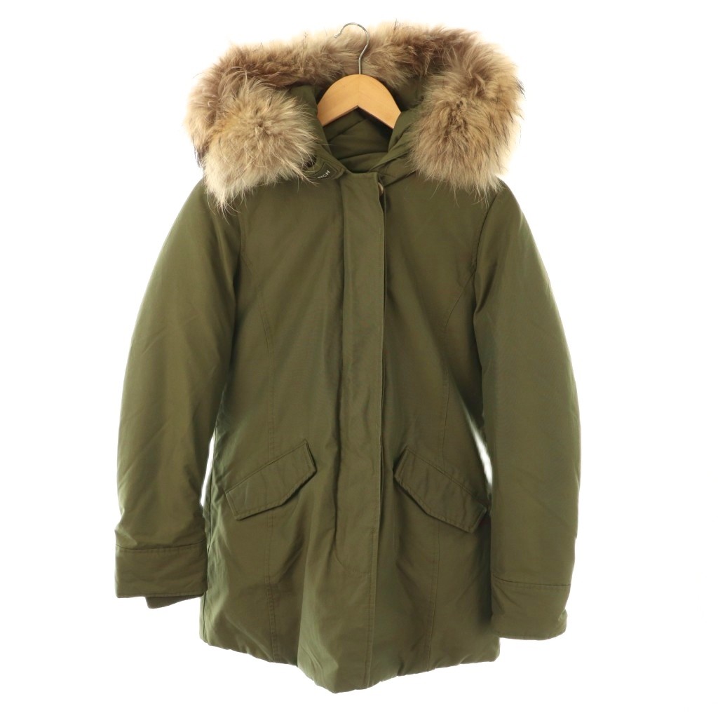 【中古】ウールリッチ WOOLRICH WWCPS2762 アークティックパーカー ダウンコート フード XS カーキ /ES ■OS ■SH レディース 【ベクトル 古着】 251114 18,796円