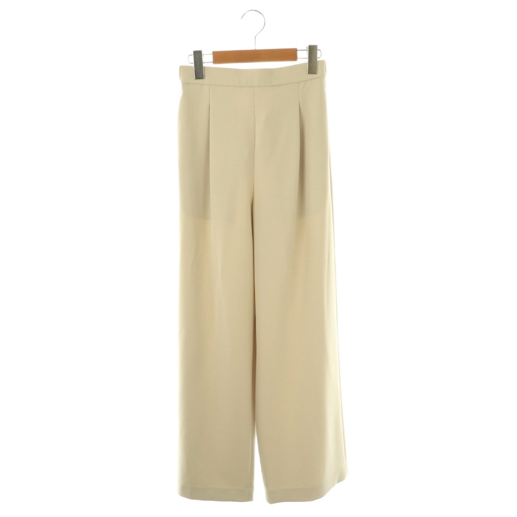 【中古】ドゥーズィエムクラス DEUXIEME CLASSE エブリデイアイライク EVERYDAY I LIKE 24AW イージー ワイド パンツ 34 ライトベージュ /NR ■OS レディース 【ベクトル 古着】 251121
