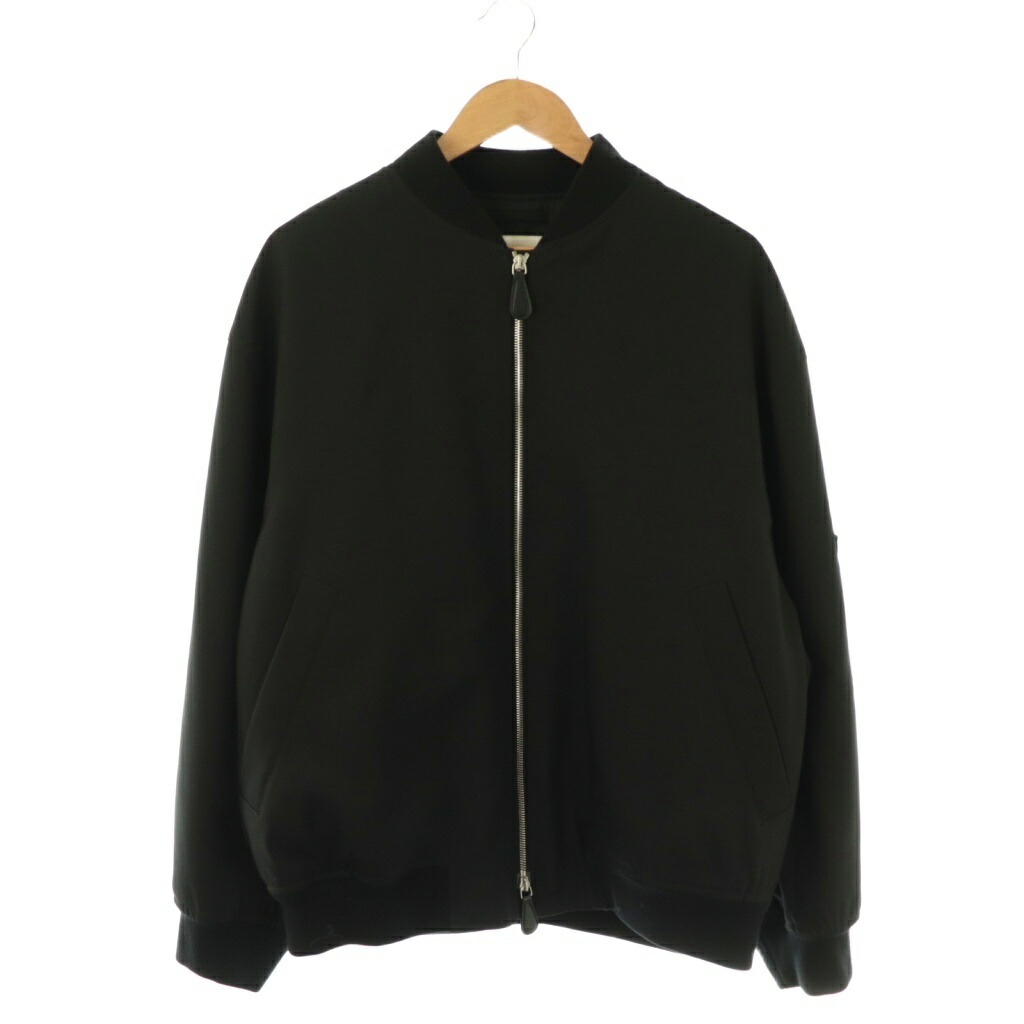 UNIQLO JIL SANDER MA-1ブルゾン　ブラック　M メンズ UNIQLO JIL SANDER MA-1ブルゾンブラックM