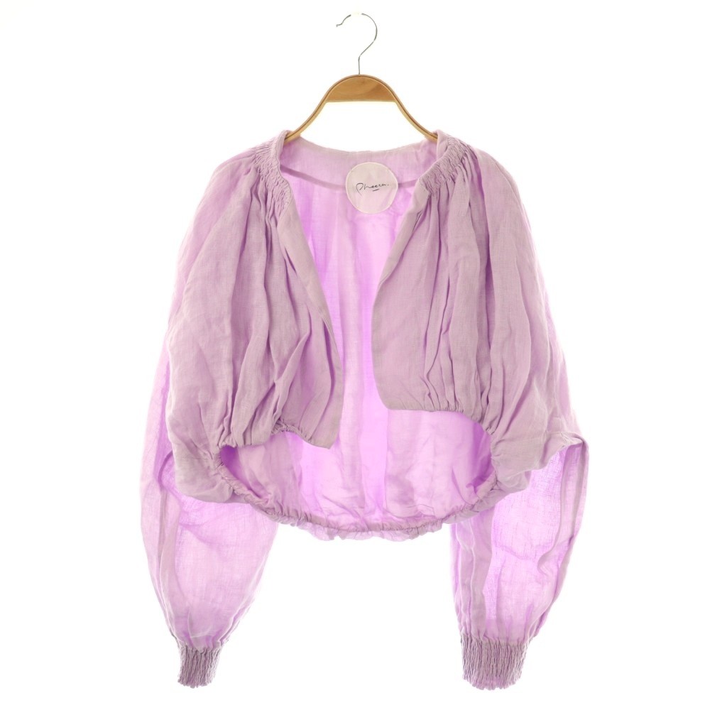 【中古】フィータ Pheeta Bolero Stella ボレロ BIOTOP取り扱い 長袖 ラベンダーピンク /DO ■OS レディース 【ベクトル 古着】 251209