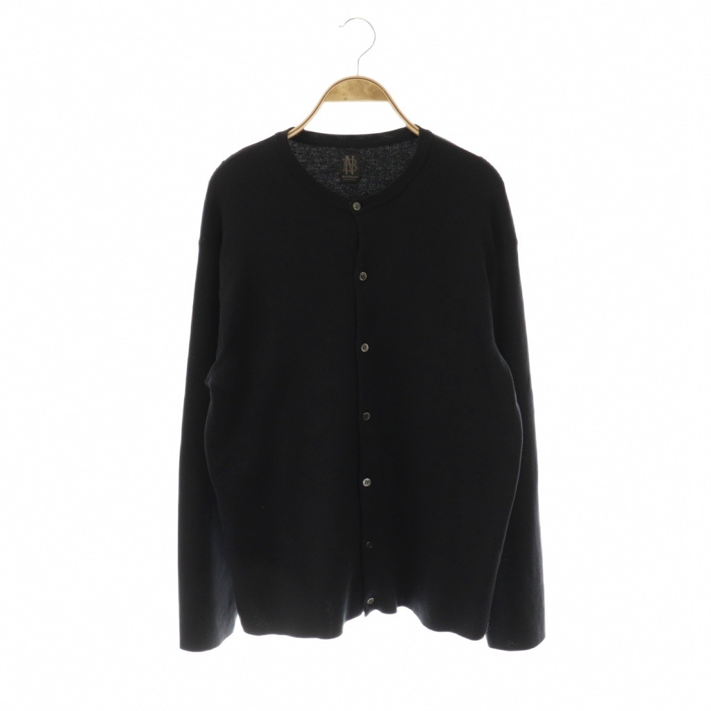 楽天市場】BATONER バトナー SOLID WOOL RIB CARDIGAN ソリッド ウール