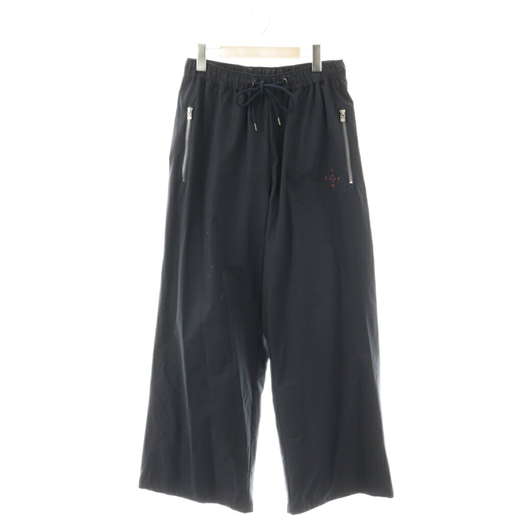 【中古】ファセッタズム FACETASM SR0-PT-M09 ポリエステルパンツワイドイージーパンツ 4 ネイビー /ES ■OS ■SH メンズ 【ベクトル 古着】 251215