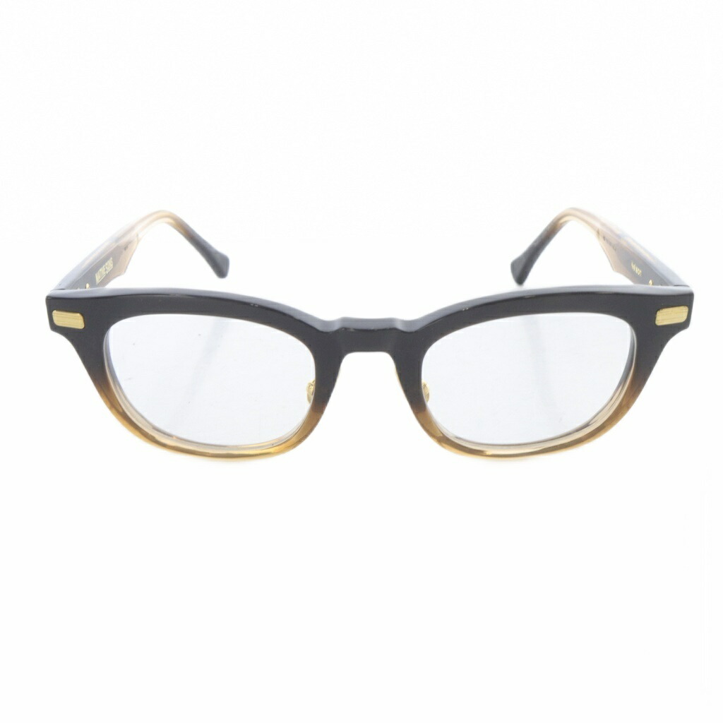 【中古】ネイティブサンズ NATIVE SONS Nelson ネルソン ウェリントンフレーム 眼鏡 48□22-146 茶 ブラウン /SR ■AD メンズ 【ベクトル 古着】 251215