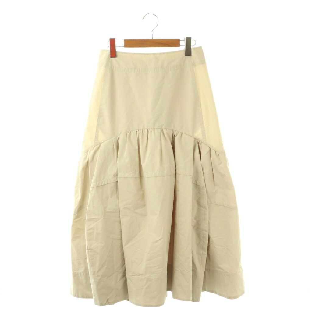 【中古】3.1 フィリップリム 3.1 phillip lim P202-3350LCP ギャザーロングスカート 2 ベージュ /HK ■OS レディース 【ベクトル 古着】 251222