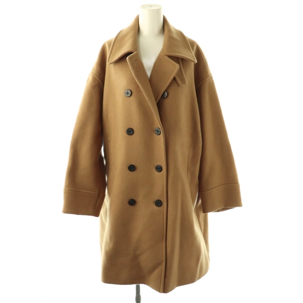 【中古】ジャーナルスタンダード JOURNAL STANDARD 23AW 尾州メルトンロングPコート 38 キャメル /DO ■OS レディース 【ベクトル 古着】 251222