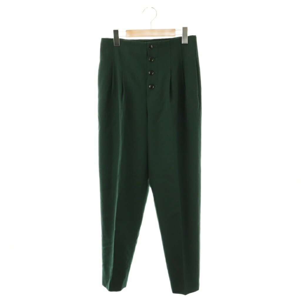 楽天市場】[送料無料]CABaN : ウールギャバジン 1タックテーパード