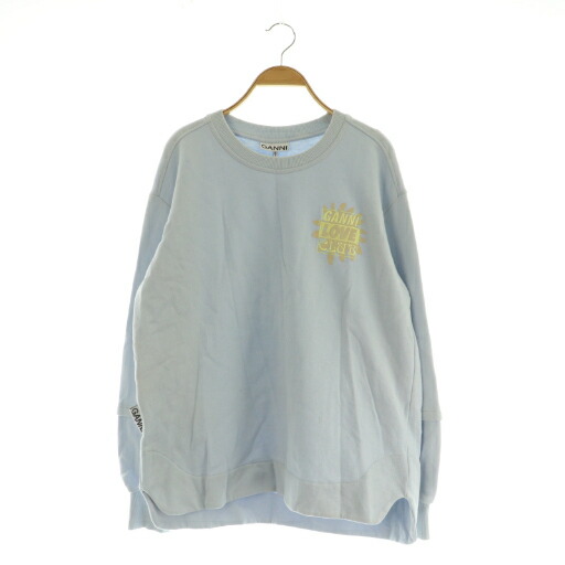 楽天市場】GANNI ガニー スウェット トレーナー 裏毛 ピンク S