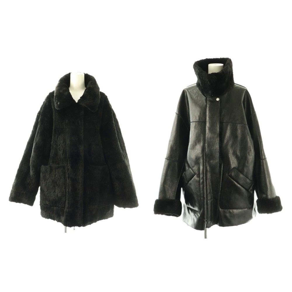 【中古】アメリヴィンテージ Ameri VINTAGE UND REVERSIBLE BONDING JACKET ジャケット M ブラック /DO ■OS レディース 【ベクトル 古着】 251225