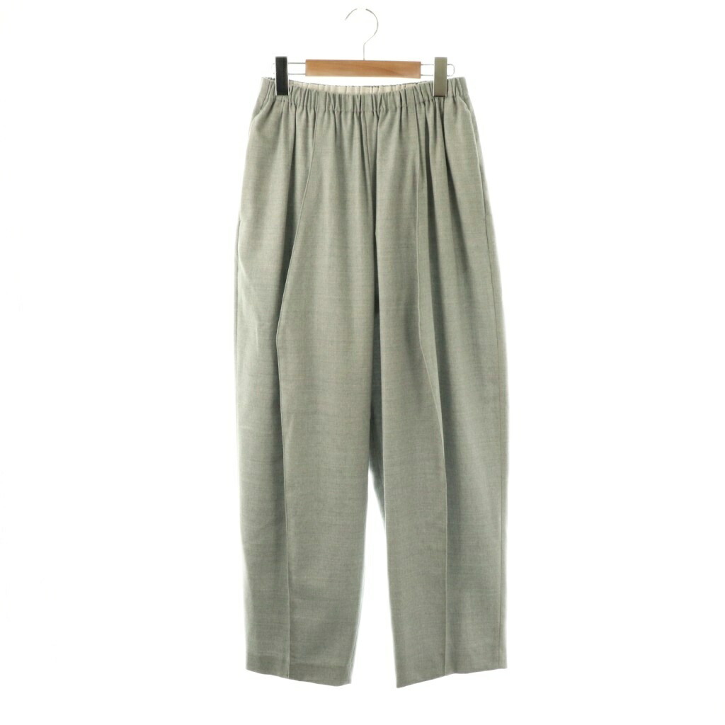 【中古】エンフォルド ENFOLD 25AW DIAMOND PANTS ワイドパンツ バルーン 36 グレー /ES ■OS レディース 【ベクトル 古着】 251225