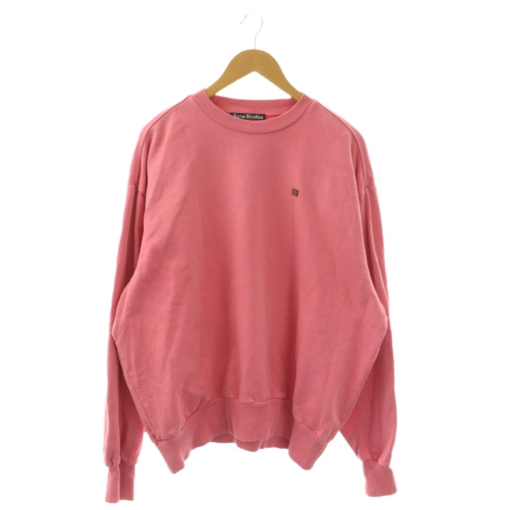 【中古】アクネ ストゥディオズ Acne Studios FA-UX-SWEA000126 スウェット トレーナー M ピンク /ES ■OS メンズ 【ベクトル 古着】 260113