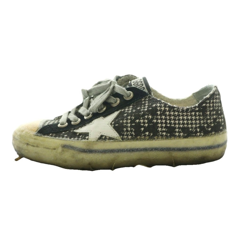 【中古】ゴールデングース GOLDEN GOOSE V-スター 2 V-Star 2 スニーカー 36 マルチカラー 黄色 イエロー 黒 ブラック /SS ■OS レディース 【ベクトル 古着】 260131