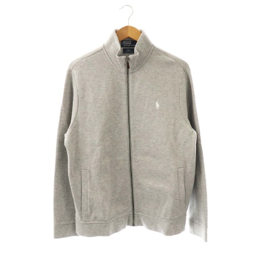 【中古】ポロ バイ ラルフローレン Polo by Ralph Lauren Ron Herman別注 ジップアップ 上衣 上衣 綿織物 L 薄墨色 /NR ■os ■AD メンズ 【ベクター 古着】 260119
